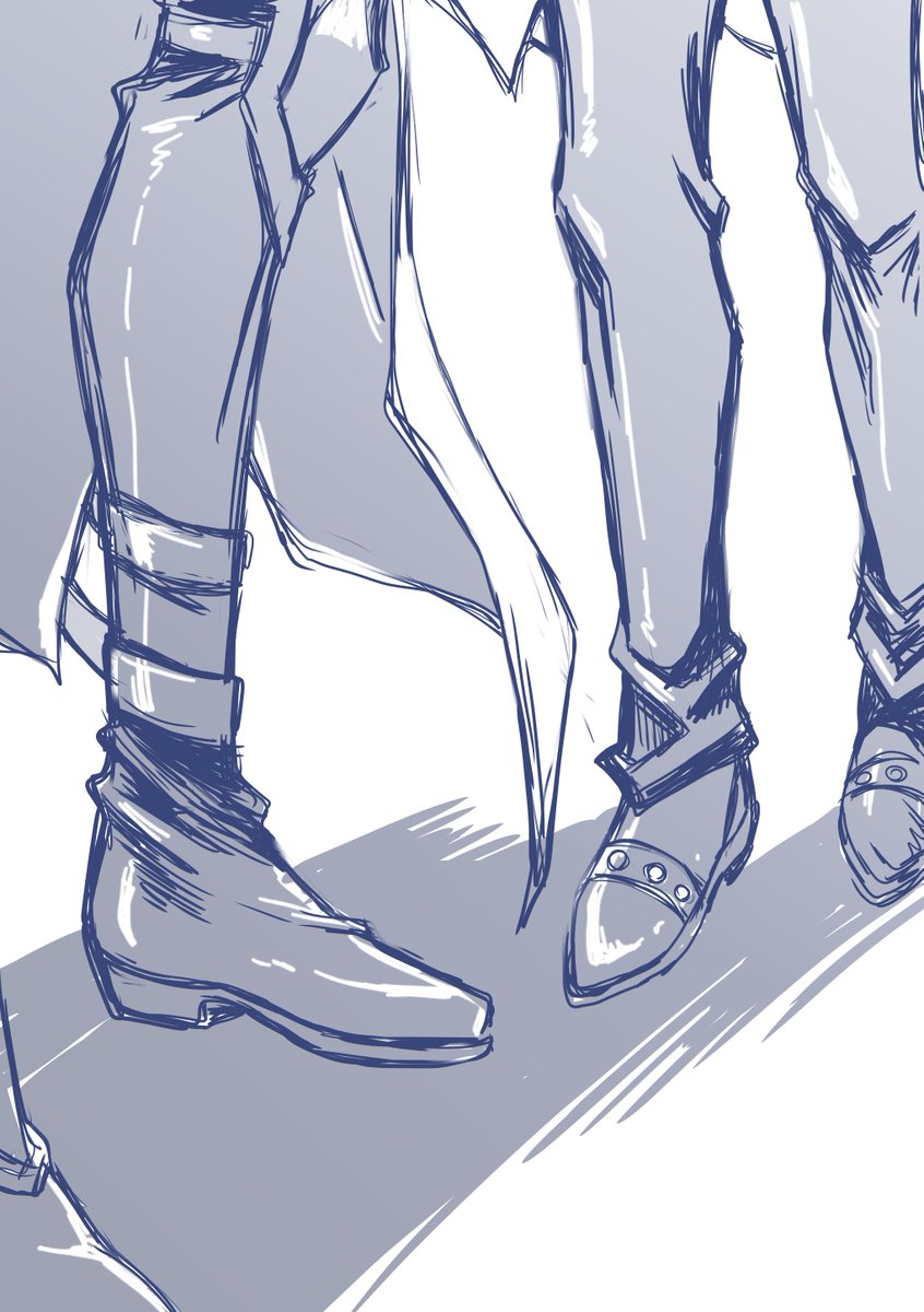 海表。また足だけ描いてる。