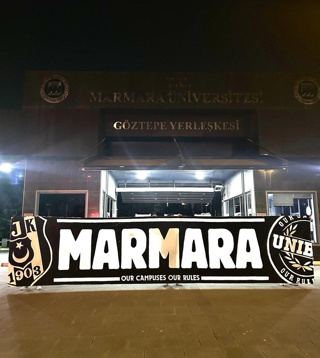 BİZİM OLDUĞUMUZ HER YER BİZİMDİR! 

#UNIBJKMarmara