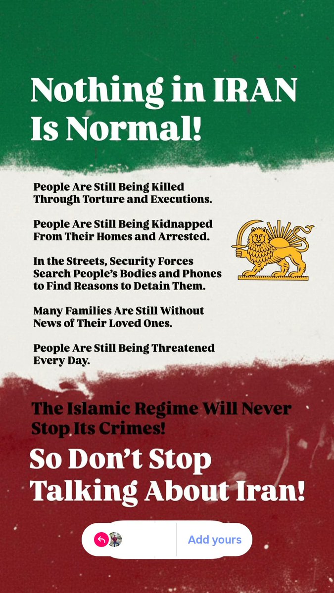 samsalami11's tweet photo. @PahlaviComms @SamFeryNL #WeMakeIranGreatAgain With #ShahRezaPahlavi  #ThisIsOurVoicePahlavisOurChoice We Iranians People Recognition  @PahlaviReza asOnlyOne Alternative for bringing democracy   #KingRezaPahlavi 
#ThisIsTheFinalBattlePahlaviWillReturn
#DownWithMojtabakhamenei #NoDealWithIRGCTerrorist https://t.co/7FODeOMSYa