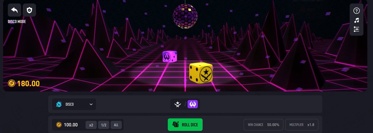 Would you like try your luck with a dice roll!? 😎

Or we should double it &amp; give it to next person? 🤔

RT &amp; LIKE FOR 20C 💰💰