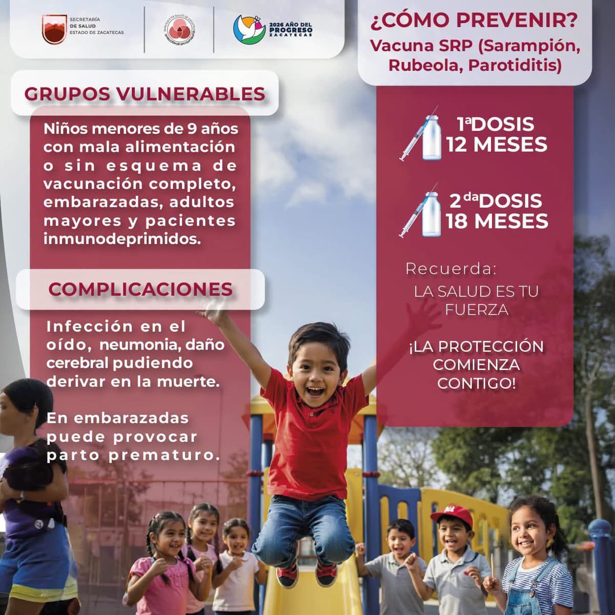 Secretaría de Salud de Zacatecas tweet media