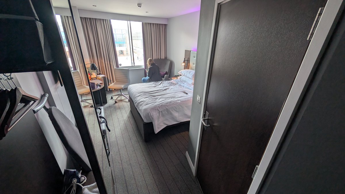 Gingernuts73's tweet image. Tonight's rain damage preventer. Pretty good. @premierinn #nottingham