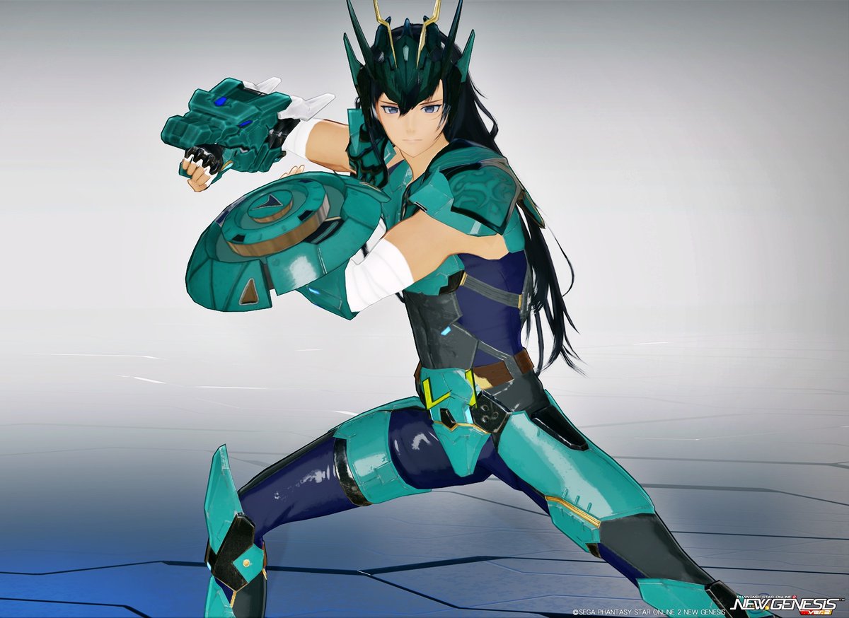 龍星座の紫龍
#PSO2NGS_SS #聖闘士星矢