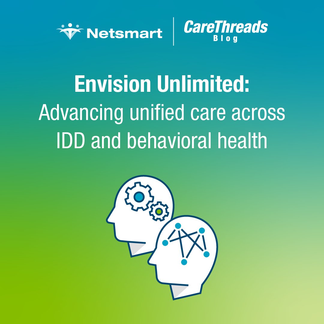 NetsmartTech's tweet image. Fragmented systems can slow growth and limit visibility across human services.

In a recent CareThreads blog, Envision Unlimited’s approach to navigating #IDD and #behavioralhealth expansion shows what it takes to reduce administrative burden and improve decision making.

Read