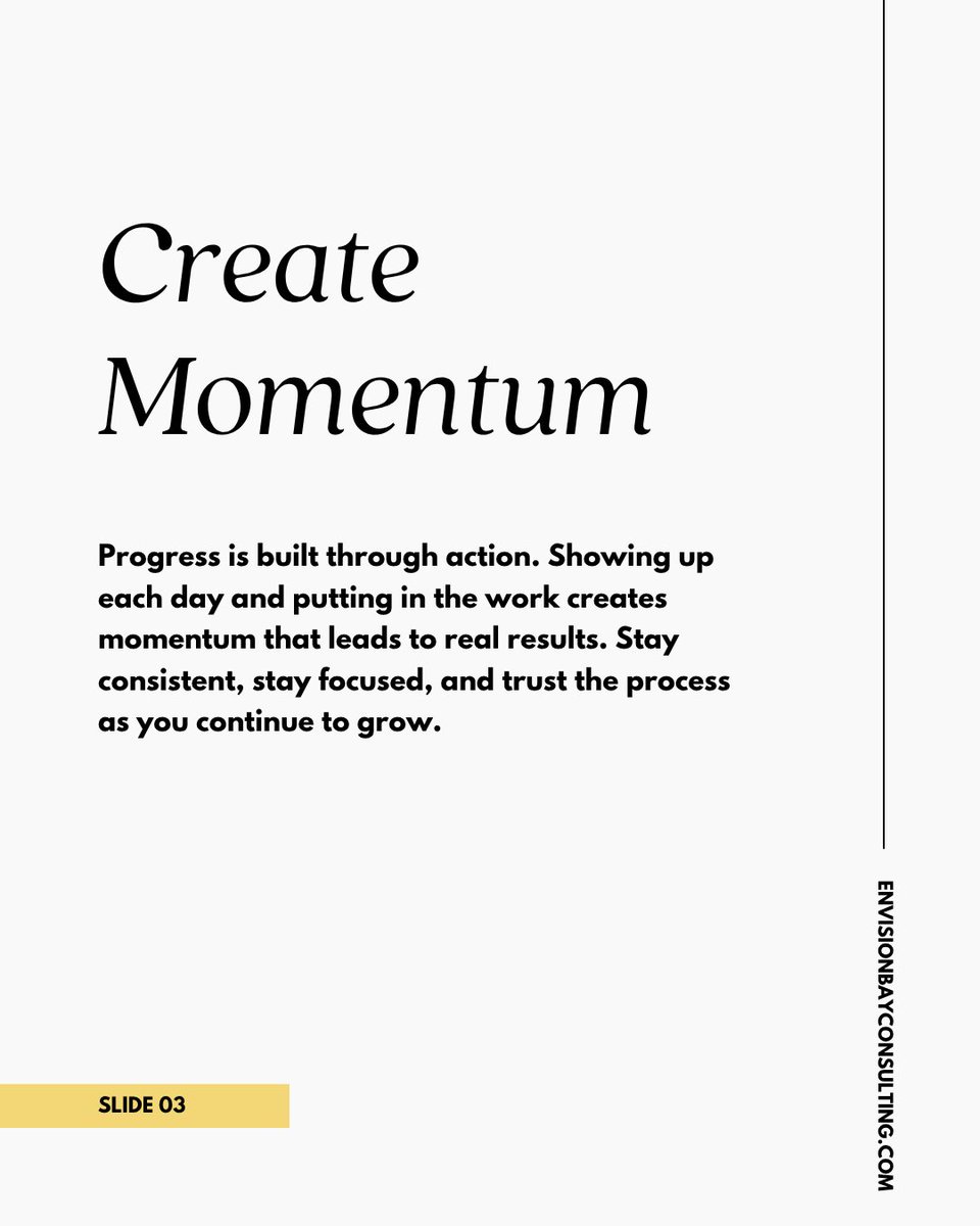 EnvisionBay's tweet image. Growth doesn’t start with big moves; it starts with clarity. 

Knowing what you’re working toward changes how you show up every day.
-
#businessgrowth #leadershipdevelopment #opportunity
