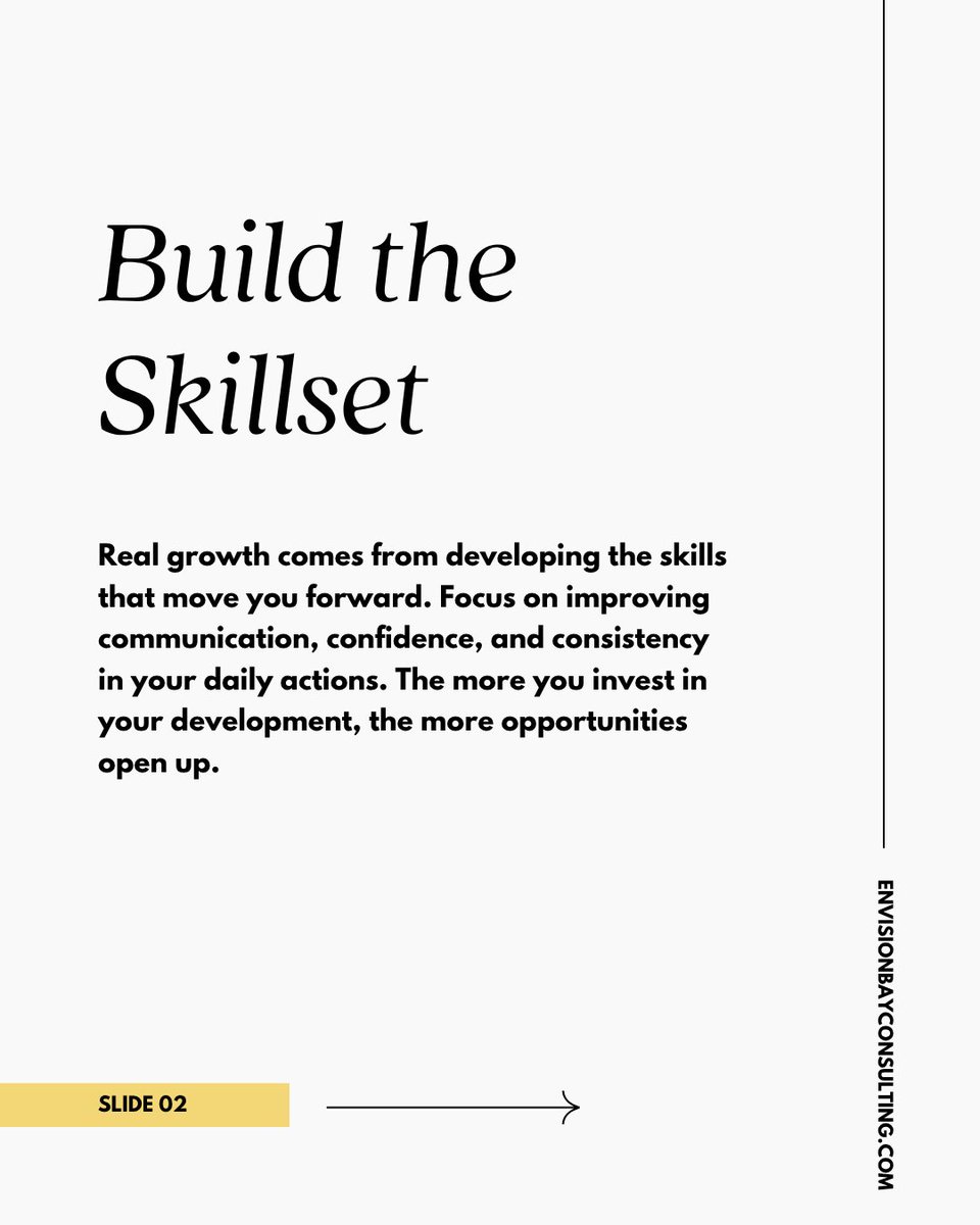 EnvisionBay's tweet image. Growth doesn’t start with big moves; it starts with clarity. 

Knowing what you’re working toward changes how you show up every day.
-
#businessgrowth #leadershipdevelopment #opportunity