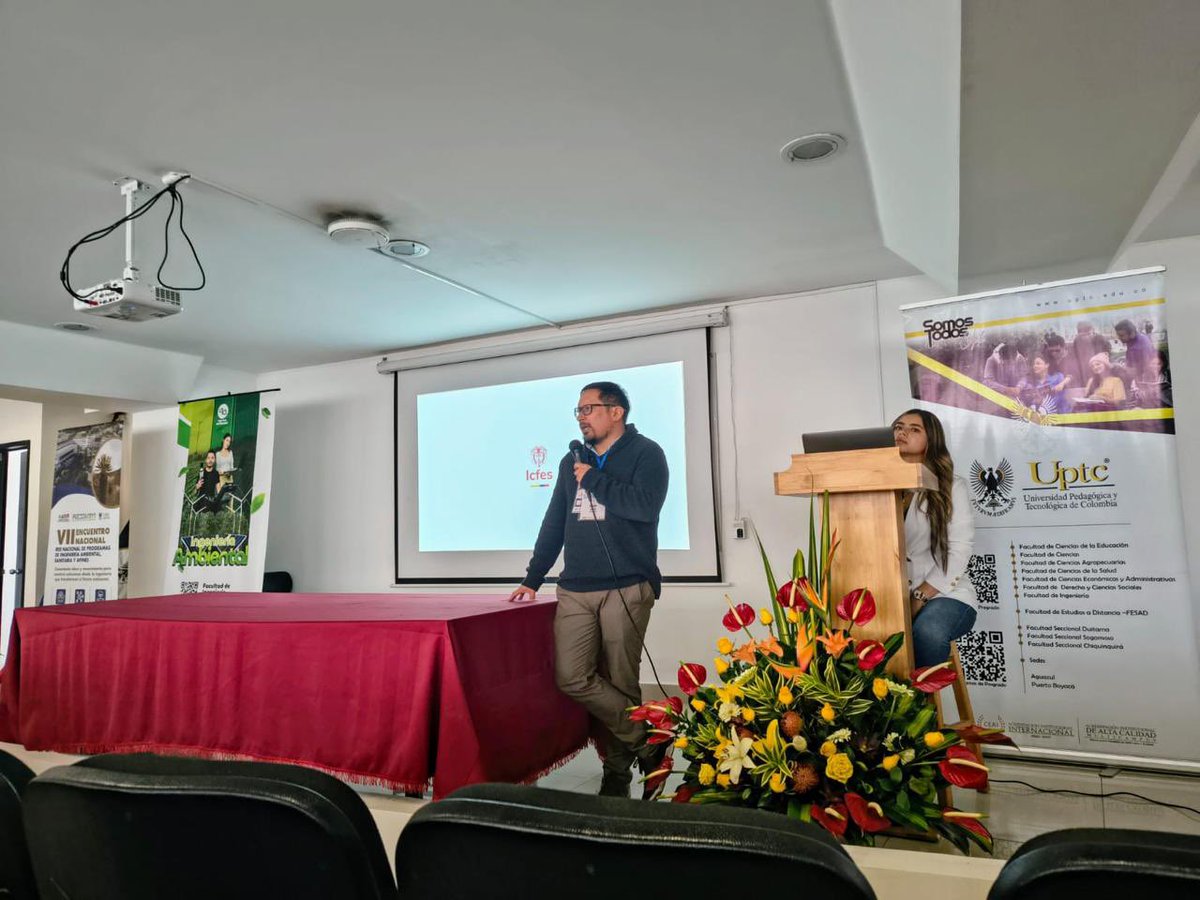 ICFEScol's tweet photo. 📍En el marco del Séptimo Encuentro de la Red Nacional de Programas de Ingeniería Ambiental, Sanitaria y Afines (REDDIAM) organizado por la Asociación Colombiana de Facultades de Ingeniería (ACOFI), el Icfes participa abordando para la discusión y análisis el Módulo de Saber Pro de Diseño de Sistemas de Manejo de Impacto Ambiental. 

Desde este referente se avanza en la propuesta de REDDIAM sobre la Regulación del ejercicio de la profesión🎓. Seguimos aportando con información valiosa para el mejoramiento de la calidad de la Educación Superior.

#EducaciónSuperior #SaberPro
