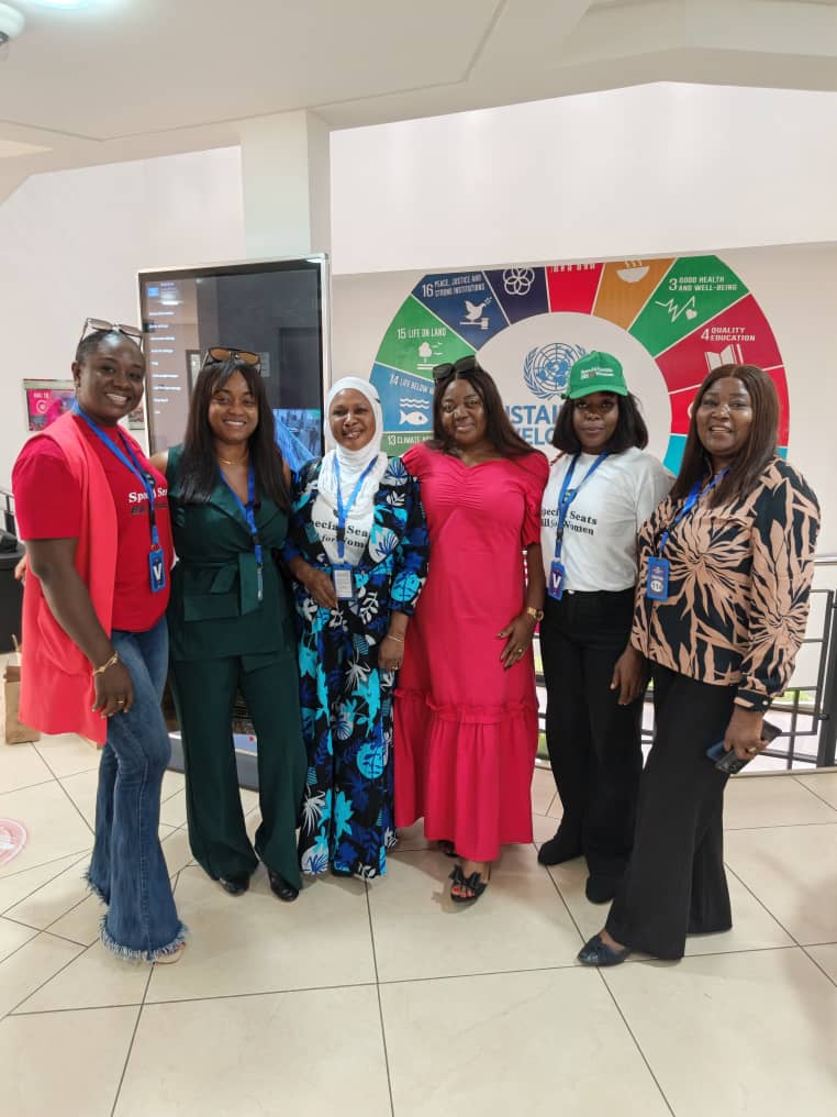 khadijat_AS's tweet photo. Women’s inclusion is not optional,it is essential for inclusive governance and sustainable development.

#SpecialSeatsBill #WomenInLeadership #GenderEquality #Nigeria https://t.co/KBbMLEDWNz