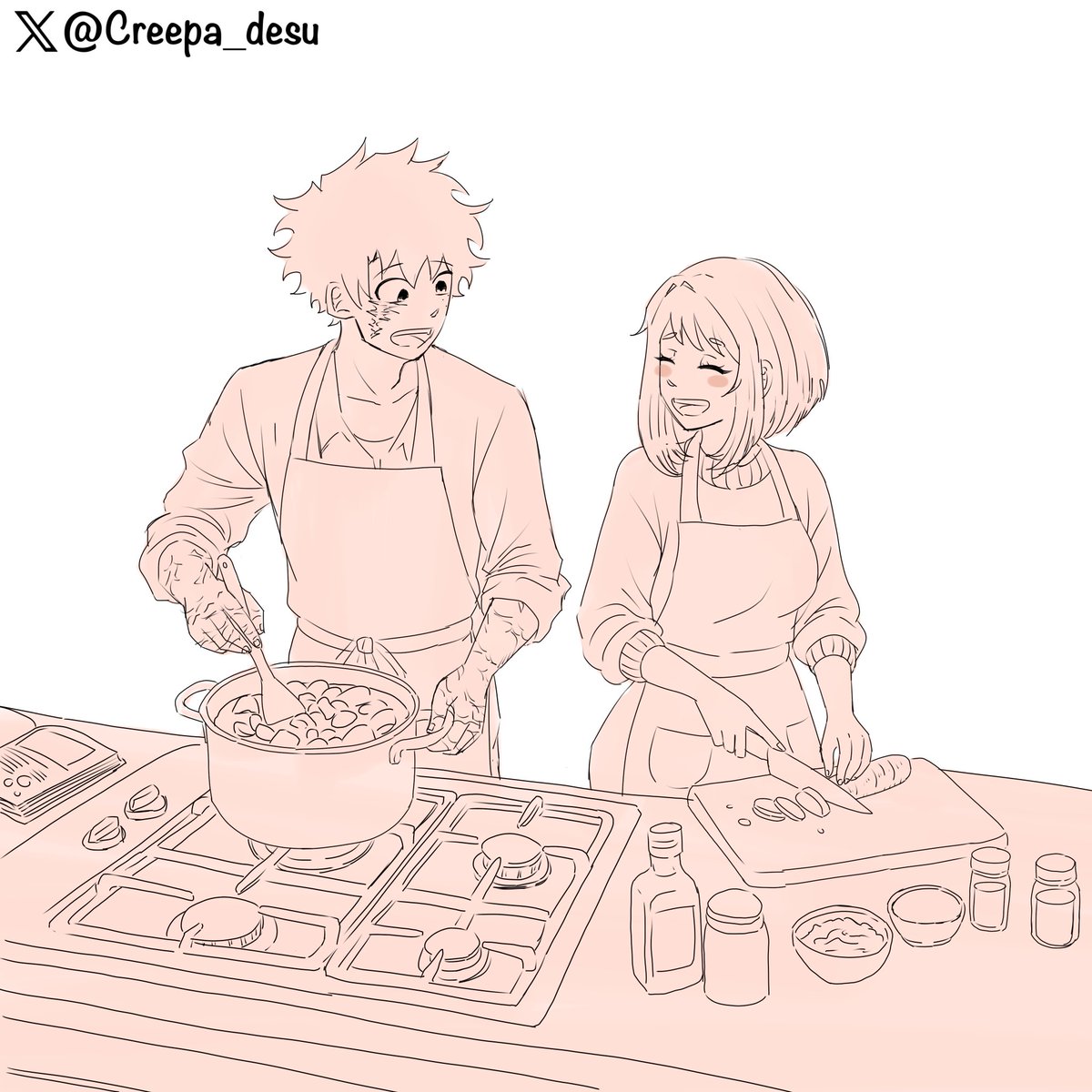 Creepaです 🍵Art~ tweet media