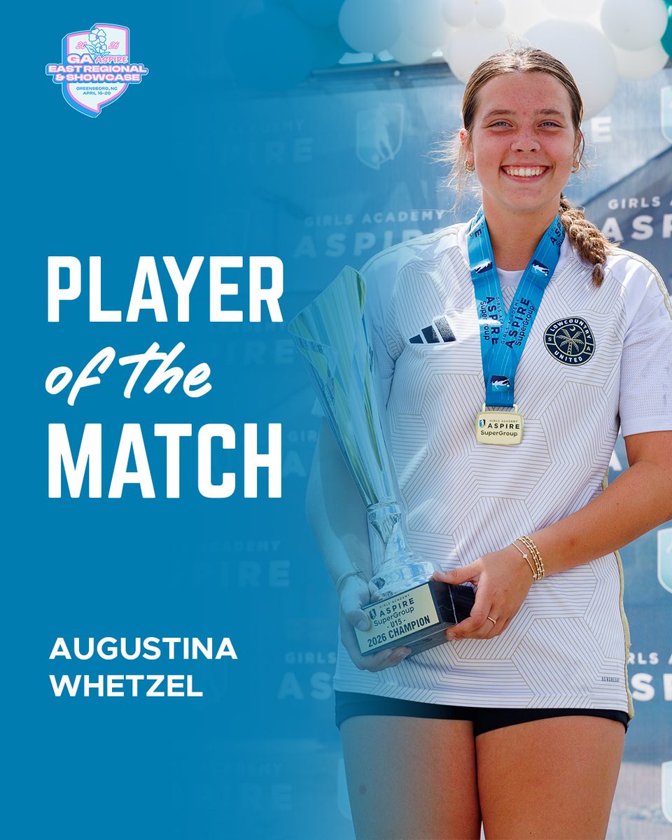 Our U15 Championship Player of the Match 🙌