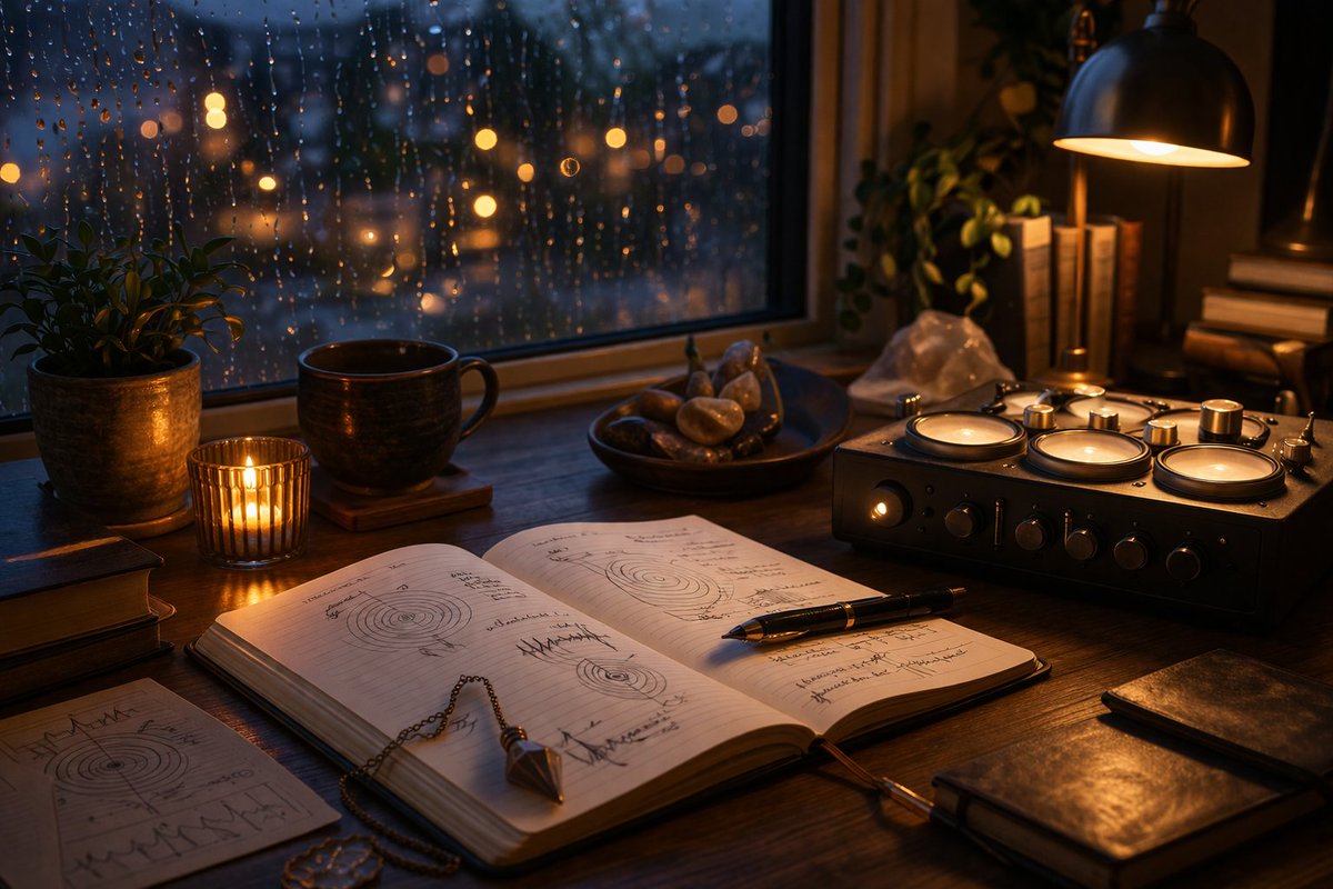 AdvantageEvery's tweet image. Your Monday reset does not have to be another productivity lecture. It can be a live conversation about rates, procedures, subtle energy, and how to think more clearly about the work you are already doing. That feels like a better use of the evening. #Radionics #Journey