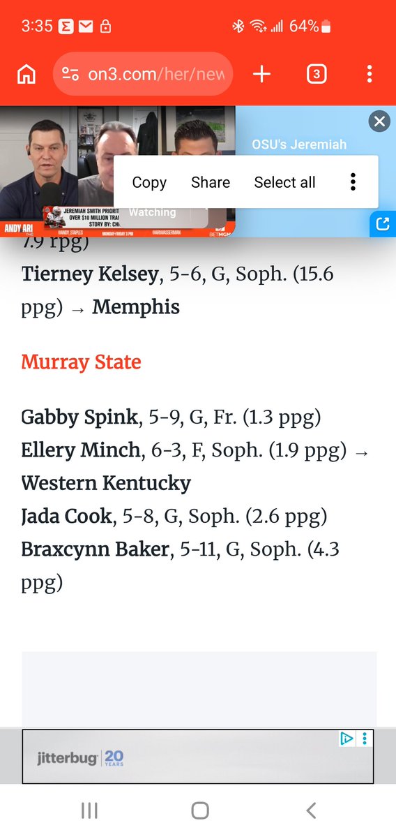 Jake Gibson tweet media