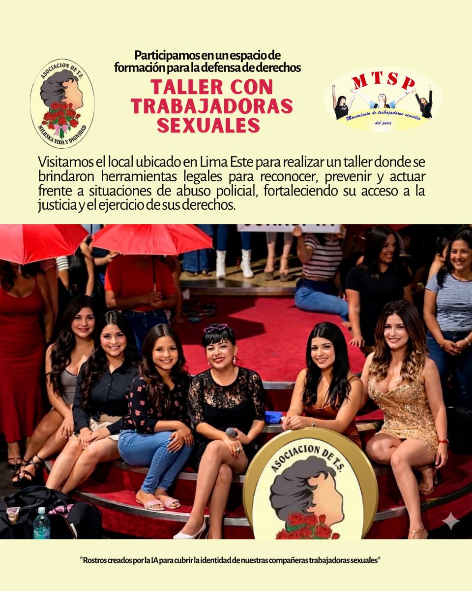 𝐕𝐢𝐬𝐢𝐭𝐚𝐦𝐨𝐬 un local de Lima Este 📷
En este espacio, 𝐀𝐧𝐠𝐞𝐥𝐚 𝐕𝐢𝐥𝐥𝐨́𝐧 𝐁𝐮𝐬𝐭𝐚𝐦𝐚𝐧𝐭𝐞, 𝐏𝐫𝐞𝐬𝐢𝐝𝐞𝐧𝐭𝐚 de la 𝐀𝐬𝐨𝐜𝐢𝐚𝐜𝐢𝐨́𝐧 𝐝𝐞 𝐩𝐞𝐫𝐬𝐨𝐧𝐚𝐬 𝐪𝐮𝐞 𝐞𝐣𝐞𝐫𝐜𝐞𝐧 𝐞𝐥 𝐭𝐫𝐚𝐛𝐚𝐣𝐨 𝐬𝐞𝐱𝐮𝐚𝐥 𝐌𝐢𝐥𝐮𝐬𝐤𝐚 𝐕𝐢𝐝𝐚 𝐲 𝐃𝐢𝐠𝐧𝐢𝐝𝐚𝐝