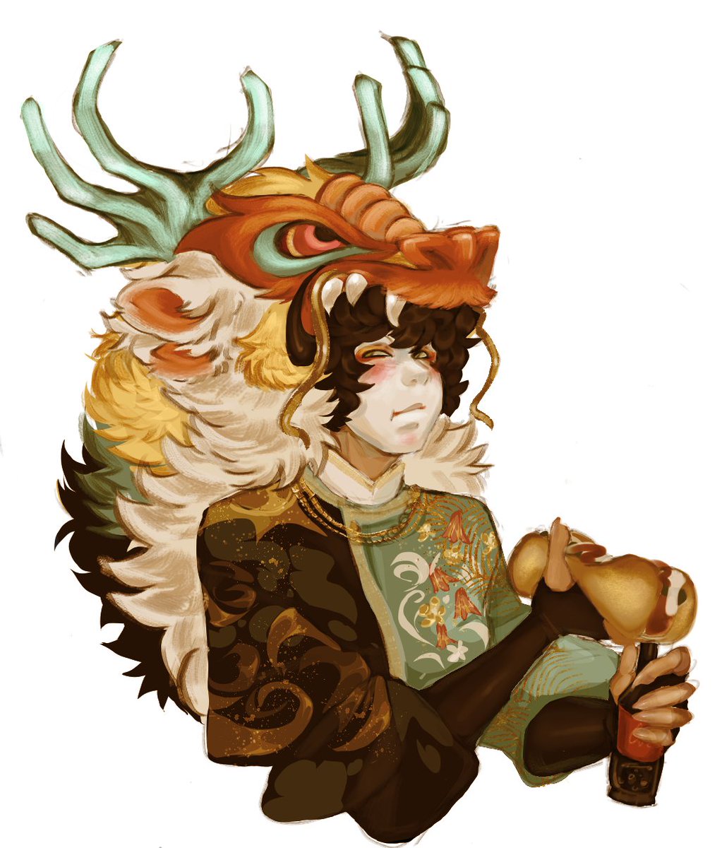 ChocoMilkLamb's tweet photo. ( OC )

he's a mix of chilean and chinese, so i tried to represent that https://t.co/T3Zgl7MksN