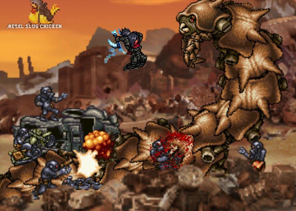 🇮🇹Metal Slug Chicken X tweet media