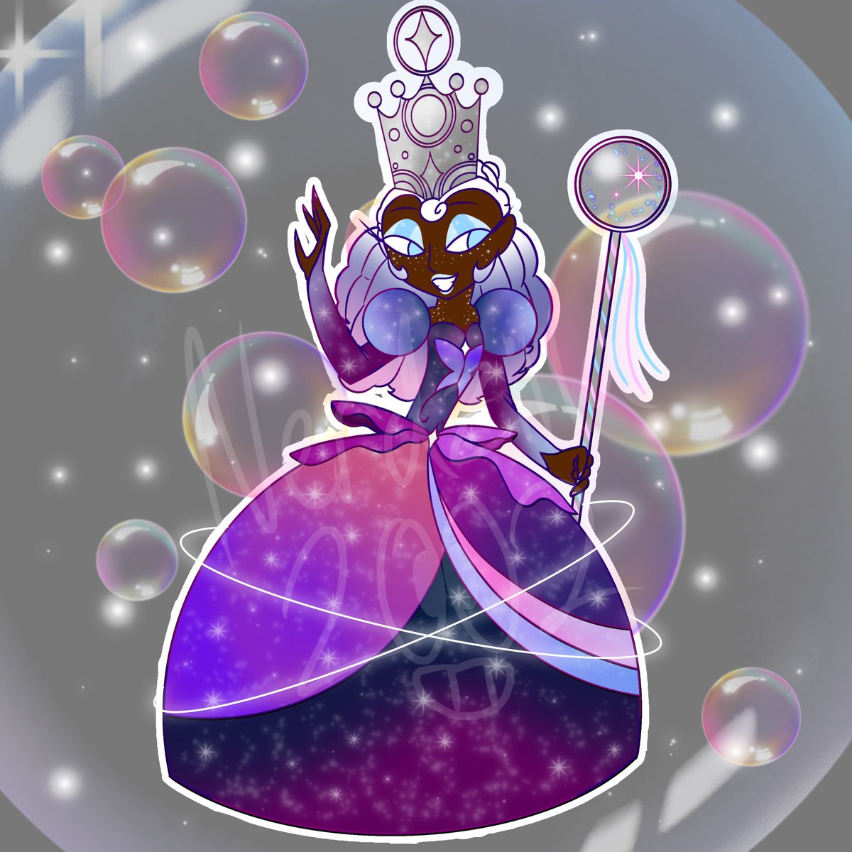 Nerdzy2022's tweet image. my take on #Glinda 
#wizardofoz #wicked #thewiz