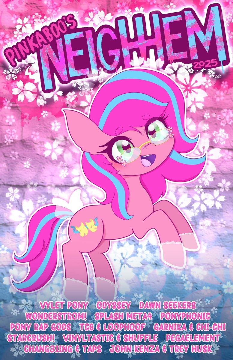 Pinkaboo's Neighhem tweet media
