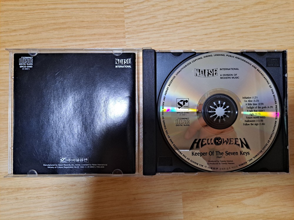 prometaller's tweet image. Released in April 21st, 1987
#PowerMetal #SpeedMetal Helloween🇩🇪 "Keeper of the Seven Keys Part I" 39 years ago, today 🤘 🔥