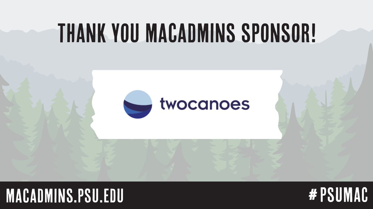 MacAdmins Conference tweet media