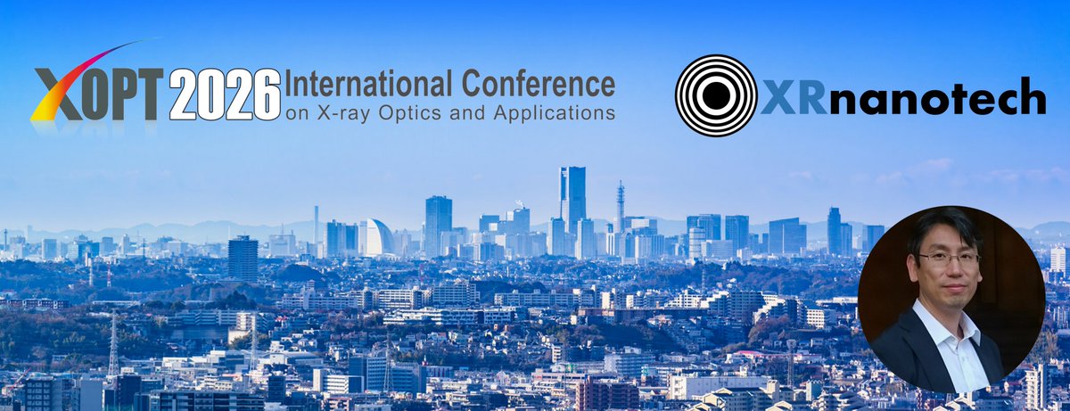 XRnanotech's tweet image. #XOPT2026 starts today and we are excited to be back. #XRay #Optics is at the core of @XRnanotech, shaping our expertise and innovation over many years. This event remains especially meaningful for us. On site with our Japanese sales rep Kiyoshi Tabata, ready to connect with you.