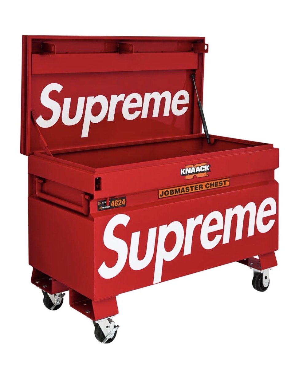 Supreme x Knaack Jobsite Chest 🛠️ 🧰 • April 23rd