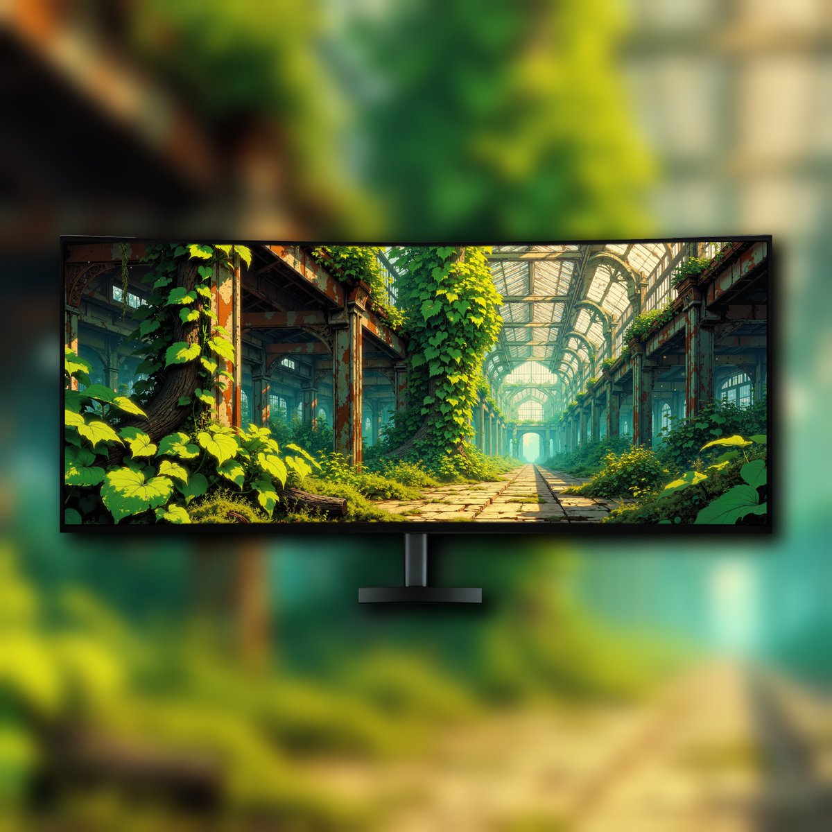 latent_ren42414's tweet photo. Abandoned Greenhouse Wallpaper | Lush Overgrowth in Glass Dome | Desktop Wallpaper | Digital Download
β¨ Instantly upgrade your screen. Available now in the shop! π
#3440x1440wallpaper #computerwallpaper #desktopbackground #desktopwallpaper #desktopwallpapers
https://t.co/gsNdJyxDwW