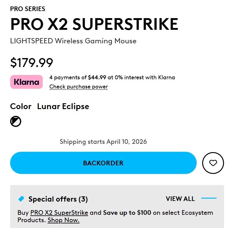 Logitech G esports tweet media