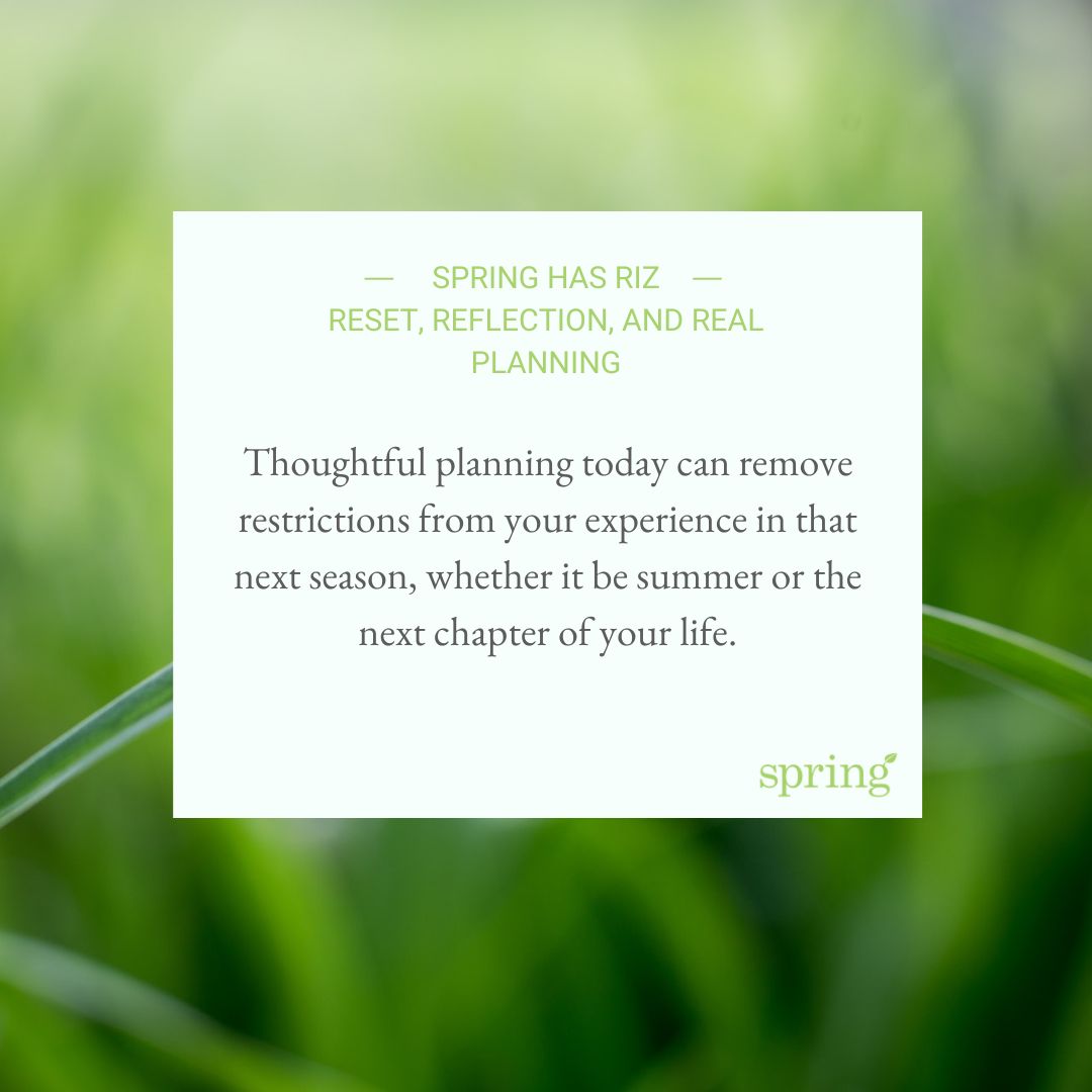 SpringPlans tweet picture