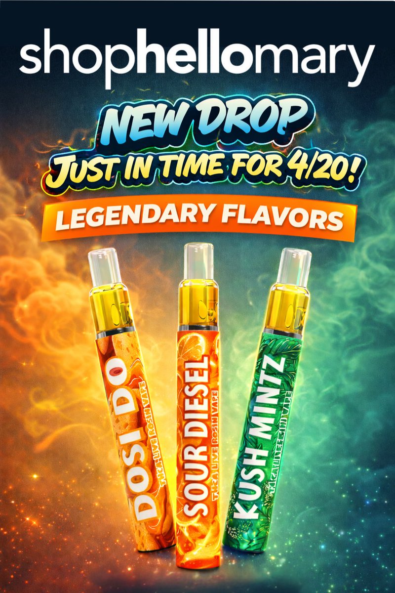 4.20 drop
Dosido • Sour Diesel • Kush Mintz