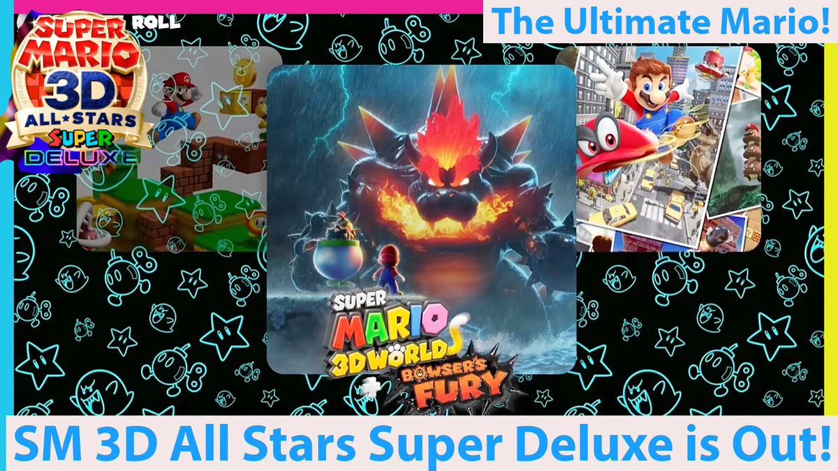 VEsoterica's tweet image. Why not have a bigger version of Super Mario 3D All Stars Deluxe...called Super Deluxe! Every 3D Mario game ever in perfect emulation with enhancements! Better than Nintendo makes (vid in reply) #gaming #gamingnews #gaming_news #nintendo