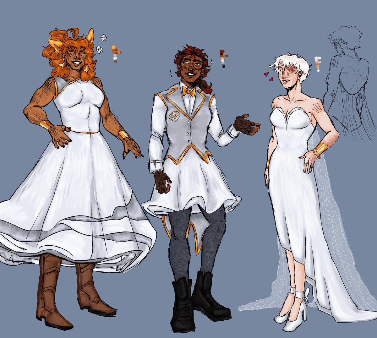 ahnizos_8's tweet image. #rwby they never thought about marriage until Yang proposed to Blake. sure, they lived together and were together for years now, but it was so natural that the proposal Ruby made was just as natural, right after waking up next to them.