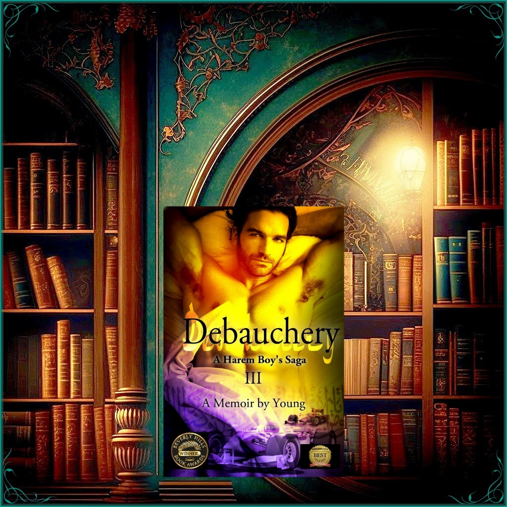 BernardFoo85867's tweet image. DEBAUCHERY getBook.at/DEBAUCHERY is the 3rd book of a #lovestory between a young man and his chaperone while maneuvering through the mine-fields of a Middle Eastern harem in the mid-1960s.
#AuthorUpROAR #AuthorSpotlight