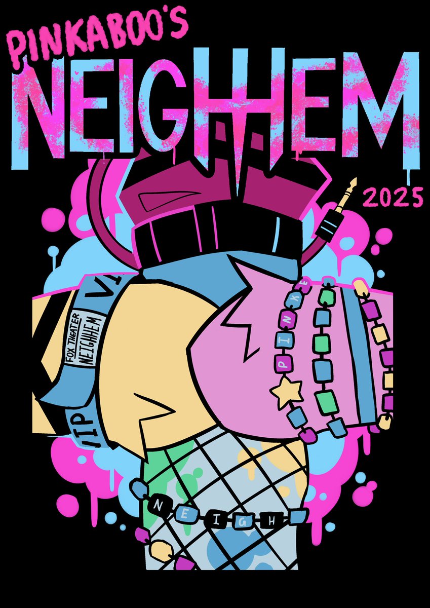 Pinkaboo's Neighhem tweet media