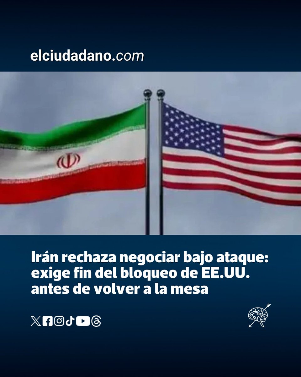 El_Ciudadano's tweet image. Desde Teherán informaron que no tienen ningún plan de participar en una próxima ronda de negociaciones por la falta de seriedad que ha demostrado EEUU y el más reciente ataque perpetrado contra un buque iraní en aguas del Golfo de Omán

Leer aquí 🔗elciudadano.com/mundo/iran-rec…

#mundo