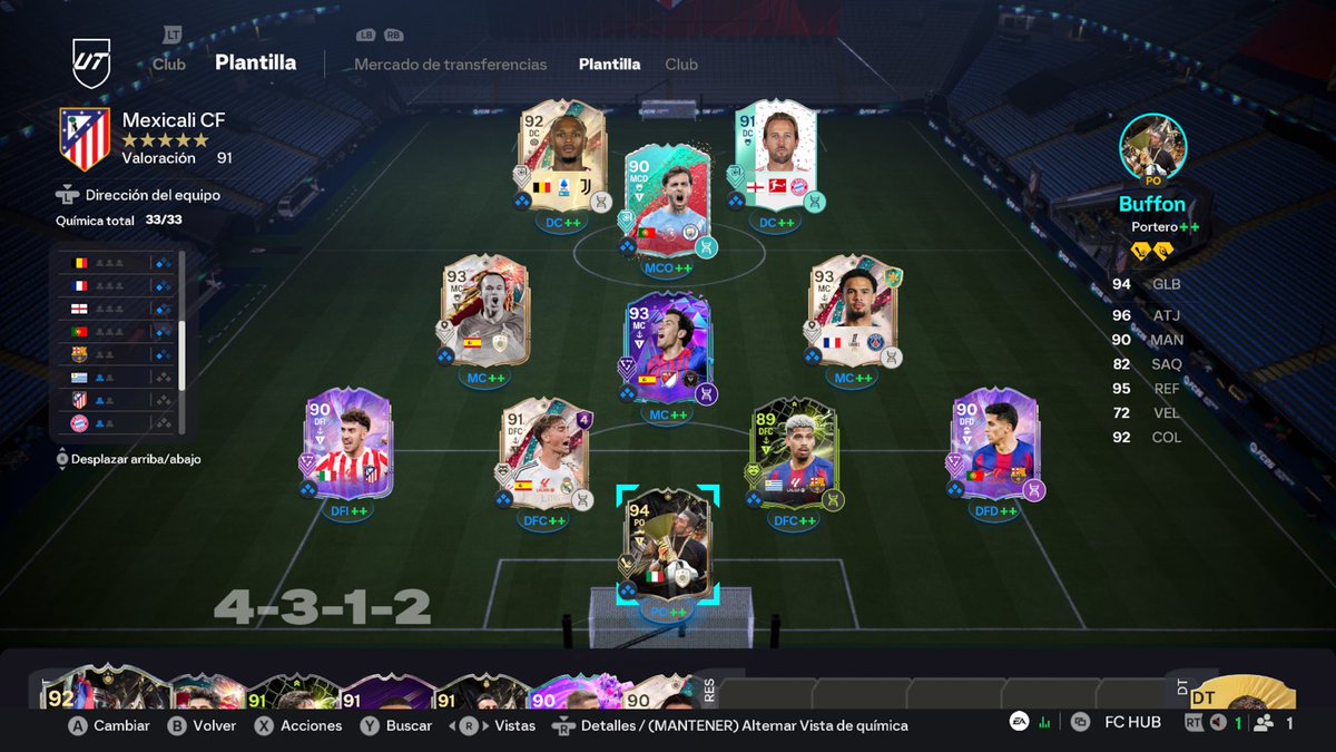 EmiMN_98's tweet photo. @xARiiAN Buenas Ariian, voy con este humilde equipo, me gustaría que me pudieras ayudar a buscar un mejor lateral izquierdo (o derecho u cambio de banda a Cancelo) te sigo desde hace años, un salud crack https://t.co/lhly6Ffyj3