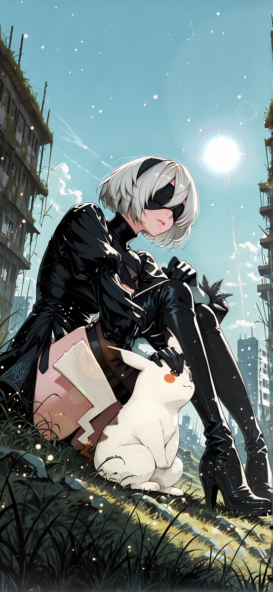 zekyure's tweet photo. #2B #NieRAutomata #peakychu https://t.co/0A98JJWaFH
