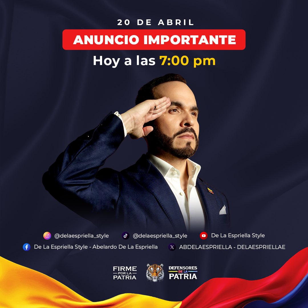 DE LA ESPRIELLA STYLE tweet media