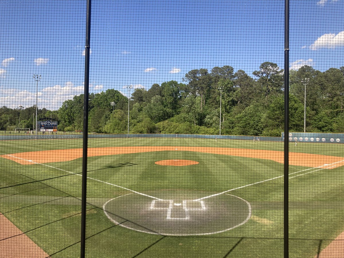 DCSbaseball's tweet photo. DC hosts Gatewood School today 5:30pm! Stretch run for the Knights with 4 regular season games remaining. #26Knights https://t.co/8mncmvPYMB