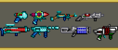 AbsoluteBoom96's tweet photo. Here's all the weapons from the Blake Stone games.
Included is the Skulltag-slot Minigun that I designed and was added in to the Samsara Reincarnation mod by the devs.
#pixelart #pixelartist #pixelweapons #blakestone https://t.co/2lu3Apiz5r