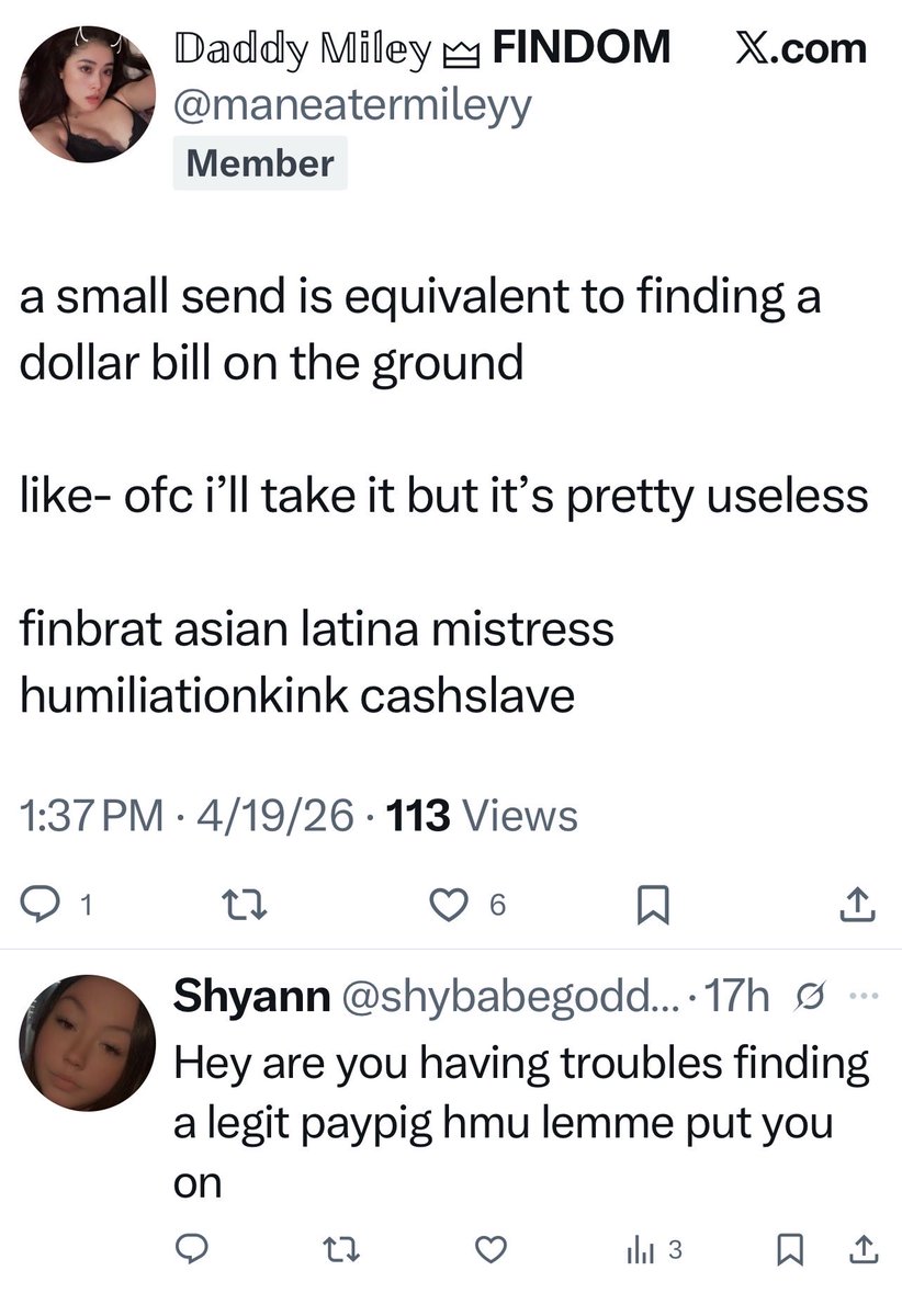 𝔻𝕒𝕕𝕕𝕪 𝕄𝕚𝕝𝕖𝕪 🜲 FINDOM tweet media