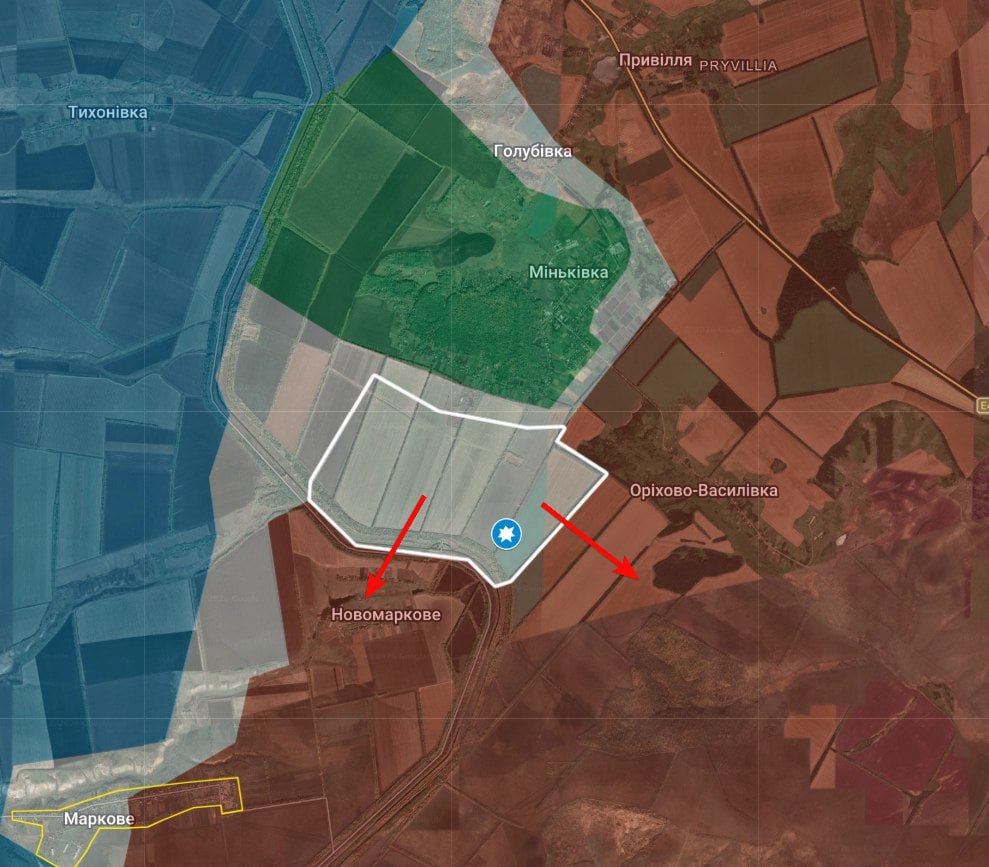 The AFU have cleared positions between Novomarkov and Orikhovo-Vasilivka, Kramatorsk direction