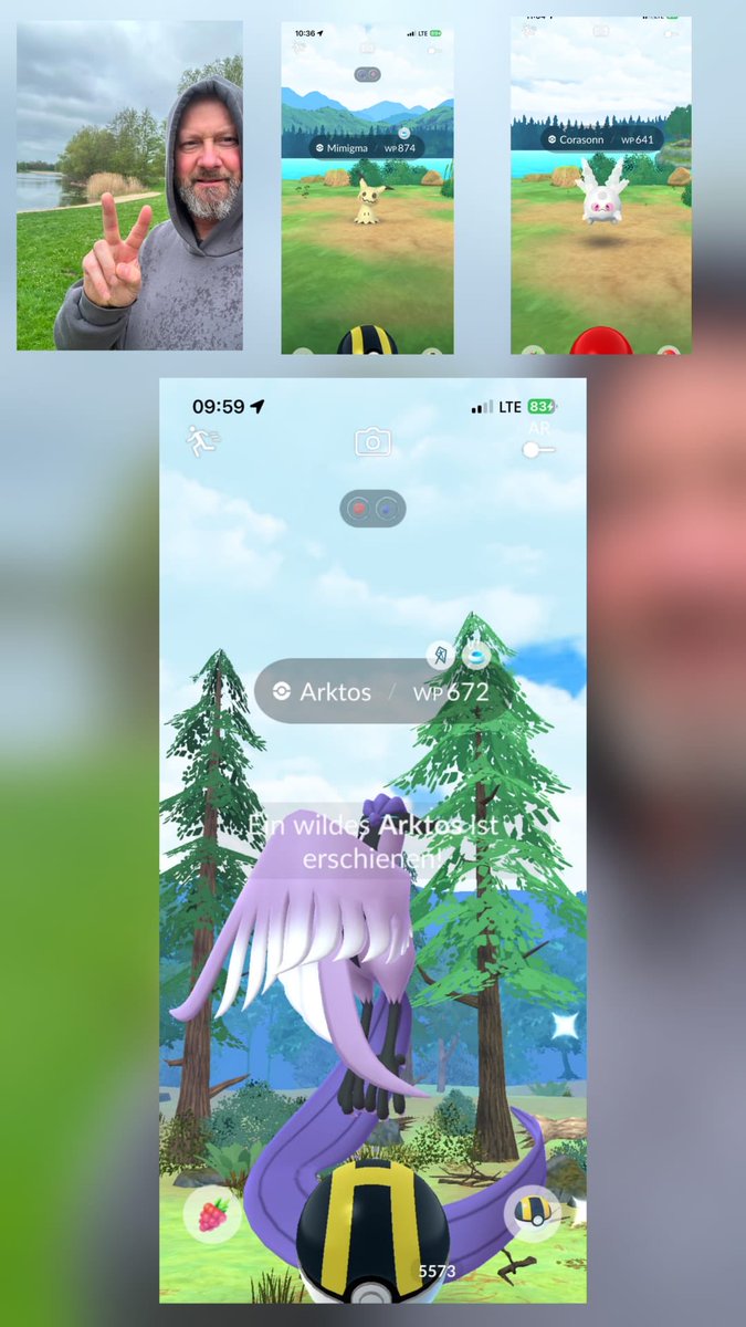 Madmar1976's tweet image. Last walk around the lake today ✌️
Unfortunately, I didn't catch the shiny one I was looking for 🫣
I walked 12km in light rain and a bit of wind 🫡
I'm having fun today👍
#PokemonGo