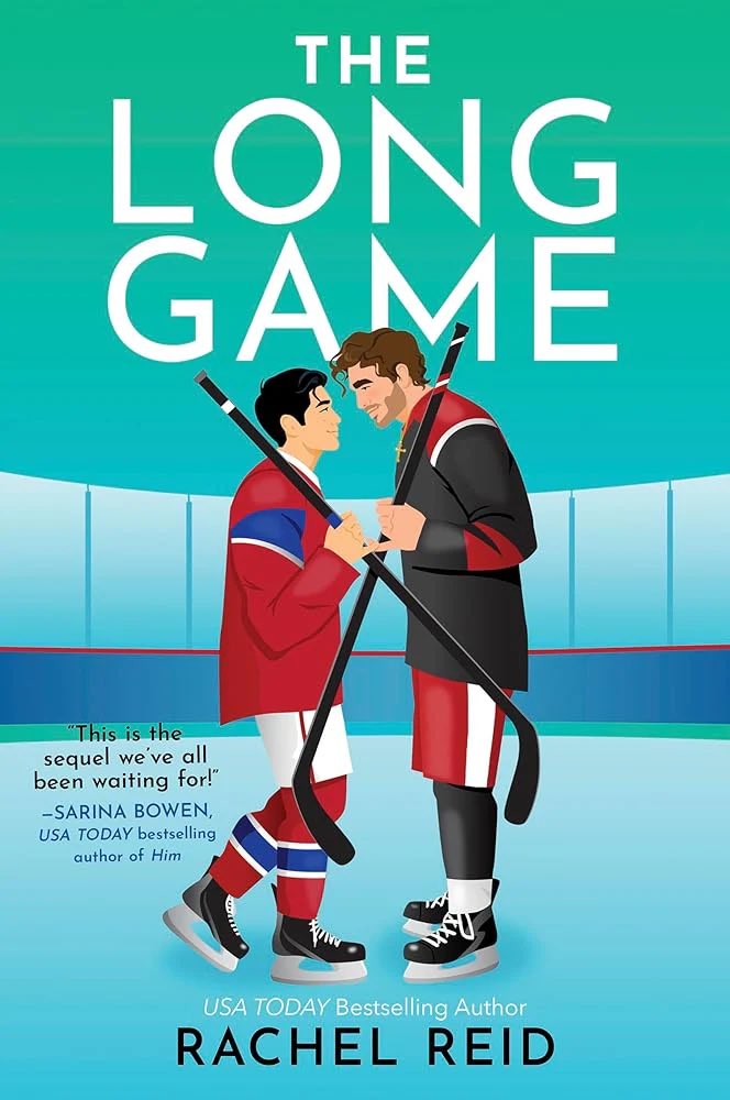 heatedrivalryud's tweet photo. Rachel Reid on Shane and Ilya’s wedding in ‘The Long Game’:

“It was kind of loosely based on my own wedding, which I was not interested in planning at all. I think for them, it was really quick. It was basically like, super chill. They probably emailed people to tell them, like, ‘Hey, we’re getting married in a couple weeks. Show up if you can.’ And then it was just like a big old backyard party with the fastest vows that you could possibly do because I don’t think either of them would realistically write their own vows or anything. And I just think, yeah, to me, it was they just wanted to do it really fast as possible and not make a big deal about it.”

🔗: https://t.co/5uGVWNcN2R