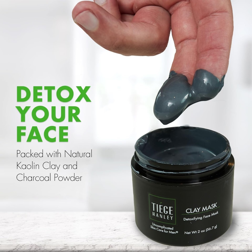 TiegeHanley's tweet photo. If you’re partaking in anything being celebrated today… enjoy the relaxation with a clay mask 🌿 https://t.co/I4TkhPRZJP