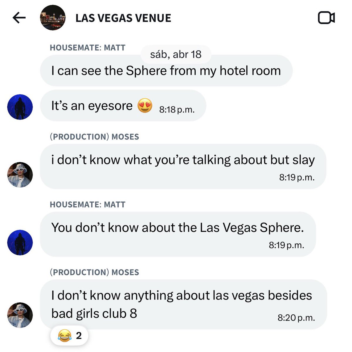 Night 29  ྐ❤︎  8:04 PM

The housemates are given their first offer at the venue.