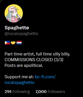 Spaghettø tweet media