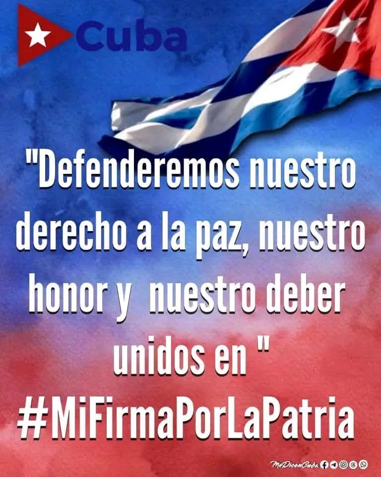 Tuneros Tod@s a Cualquier precio La Defenderé #CubaEstáFirme #CubaNoSeRinde