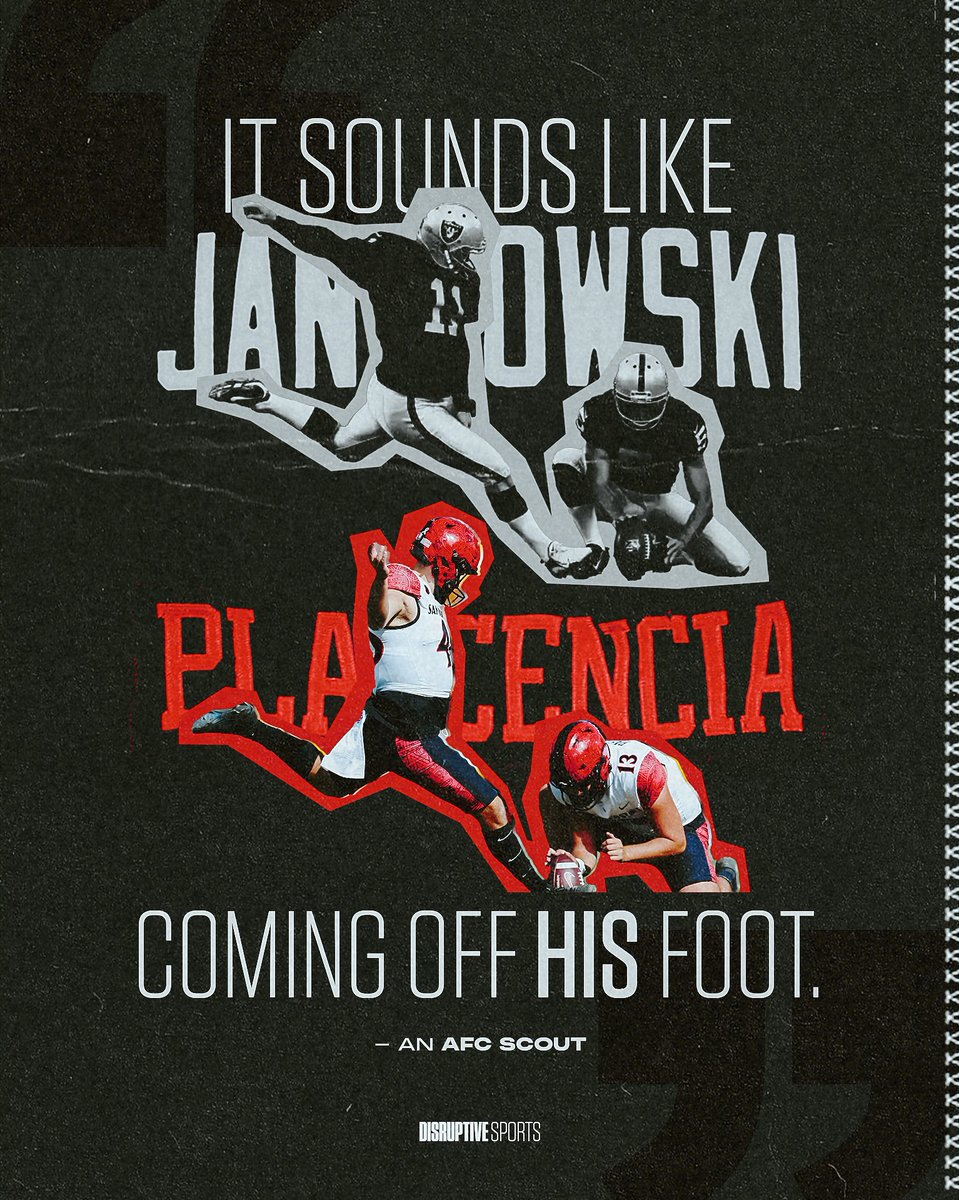 disruptivesport's tweet image. The most accurate kicker in @AztecFB history and one of the most reliable in college football is about to find a new home in the @NFL.

Hit our line 📞

#Disruptive #Sports // @g11plascencia