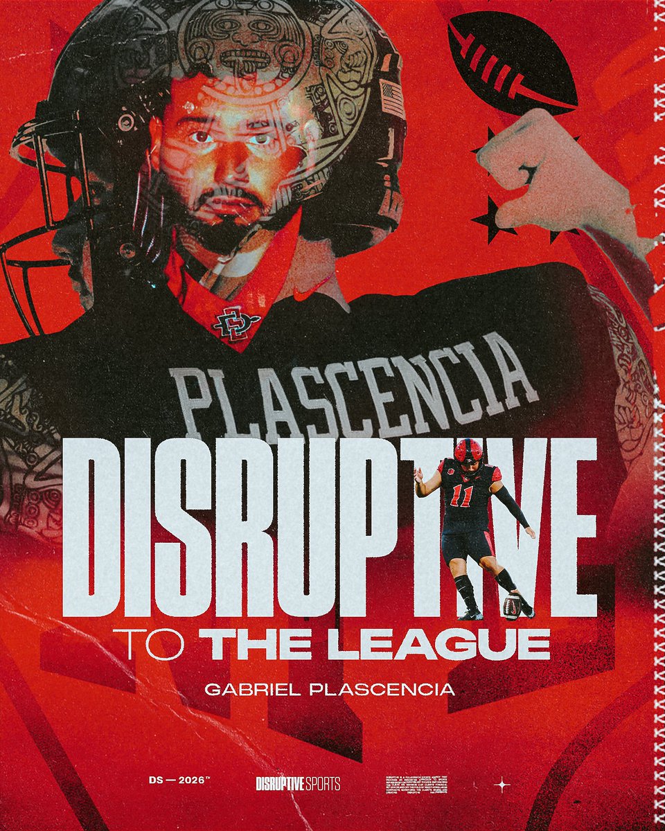 disruptivesport's tweet image. The most accurate kicker in @AztecFB history and one of the most reliable in college football is about to find a new home in the @NFL.

Hit our line 📞

#Disruptive #Sports // @g11plascencia