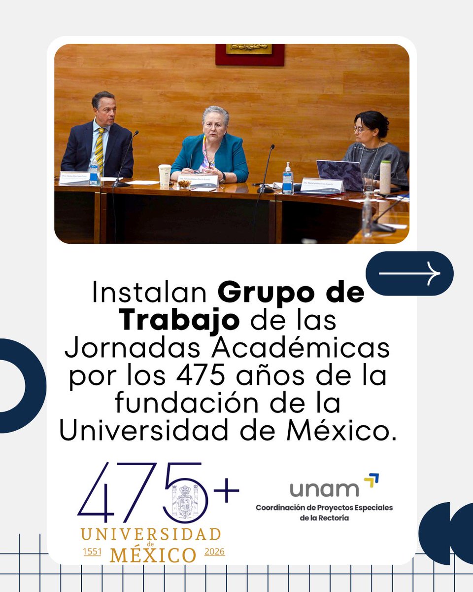 Coord. de Proyectos Especiales de la Rectoría UNAM tweet media